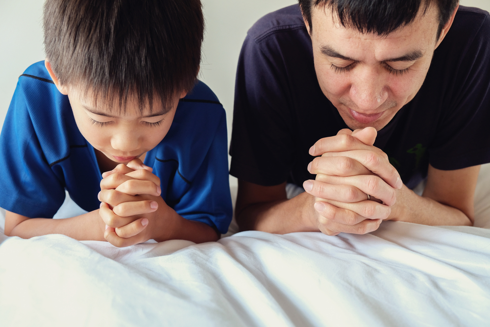 Keep a list of family prayer intentions