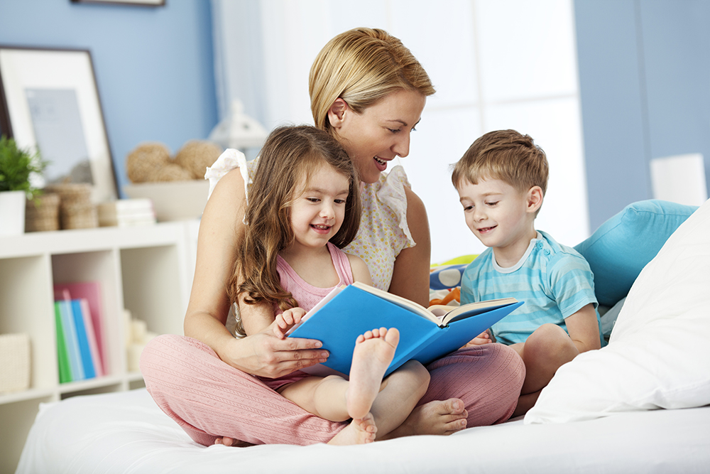 Make bedtime sacred story time with your kids