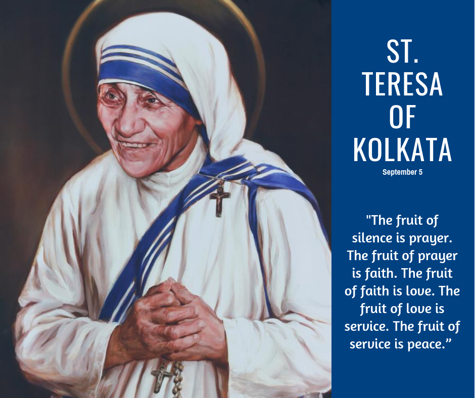Happy feast day, Mother Teresa! Teaching Catholic Kids