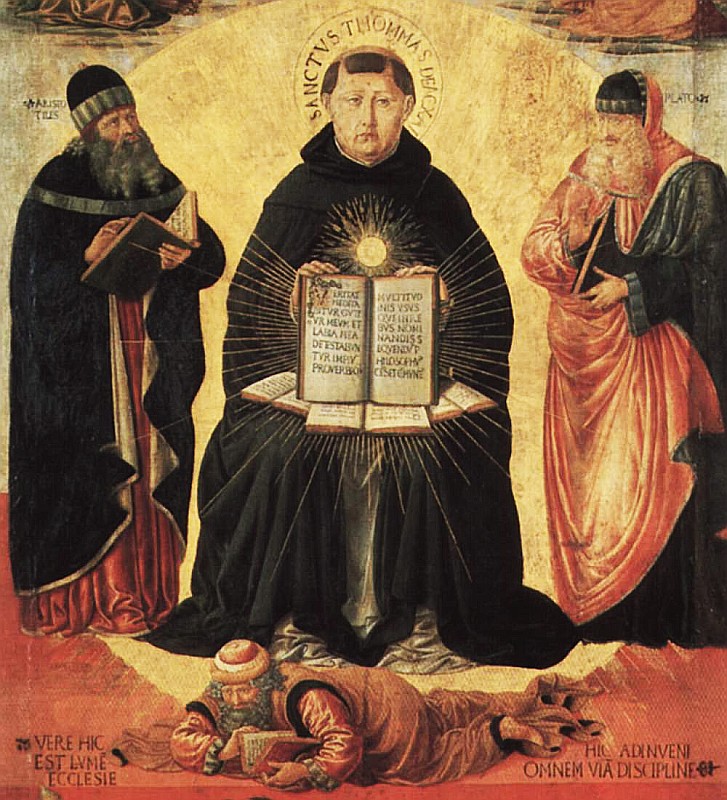 St. Thomas Aquinas, the angelic doctor